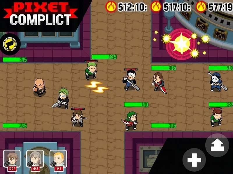 Pixel Conflict Commander Gameplay